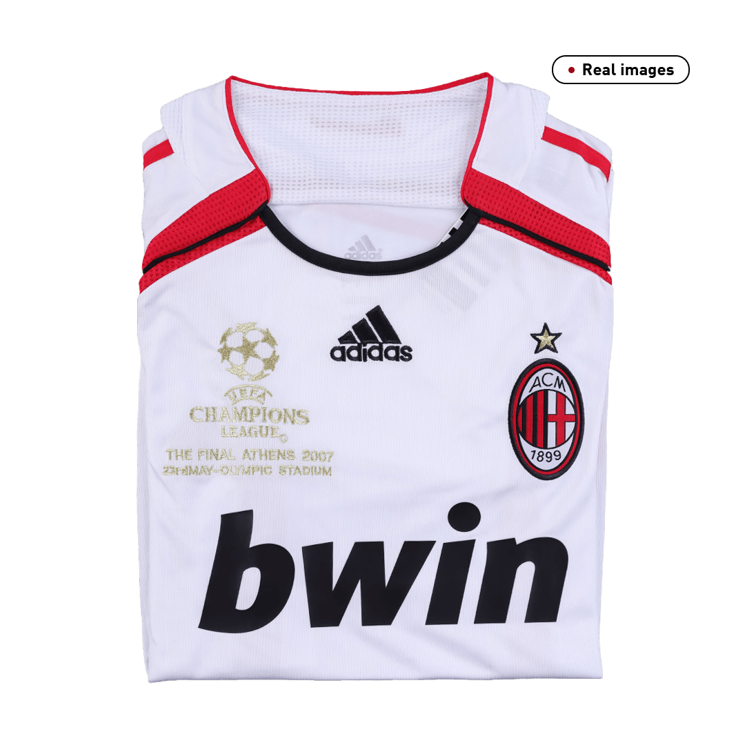 RONALDO #99 AC Milan Away Retro Soccer Jersey 2006/07 - UCL
