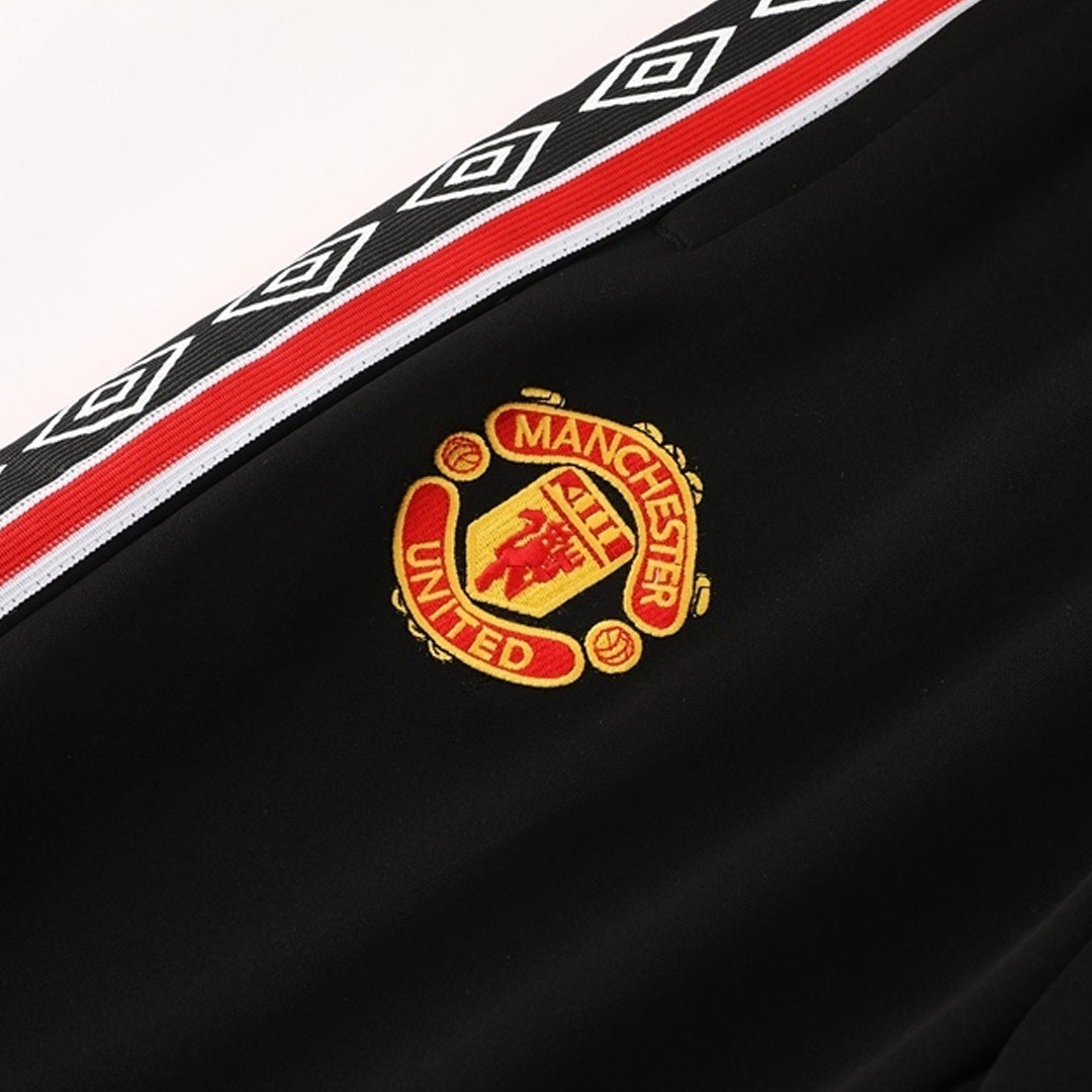 Manchester United Jacket Tracksuit 2025/26 Red&Black