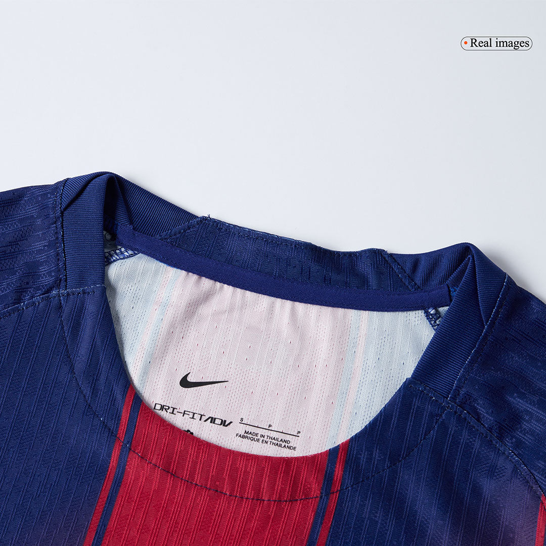CUBARSÍ #2 Barcelona Home Authentic Soccer Jersey 2025/26 - UCL