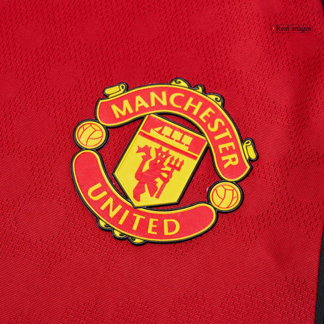 B.FERNANDES #8 Αυθεντική ποδοσφαιρική φανέλα Manchester United εντός έδρας 2025/26