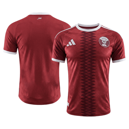 Player Version Qatar Home Soccer Jersey World Cup 2026 Red