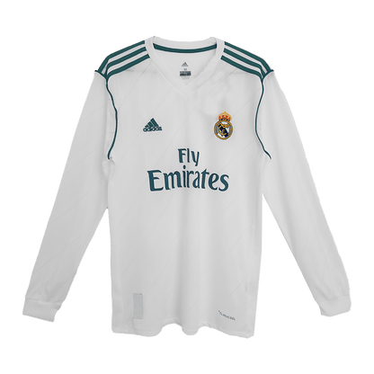 RONALDO #7 Ρετρό φανέλα ποδοσφαίρου Real Madrid 2017/18