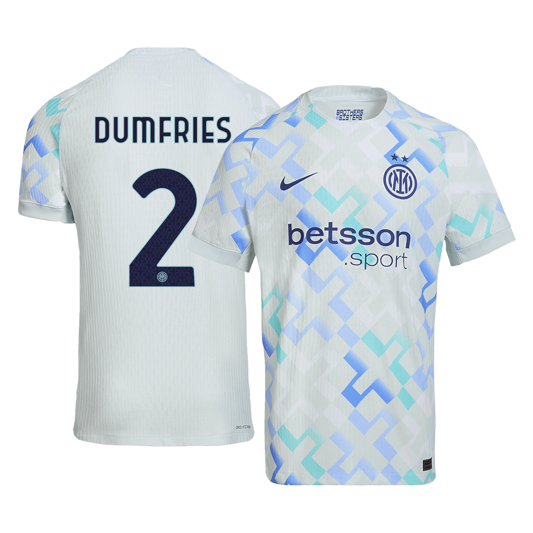 Ίντερ φανέλα Εκτός 2025/26 DUMFRIES #2 - Match Version