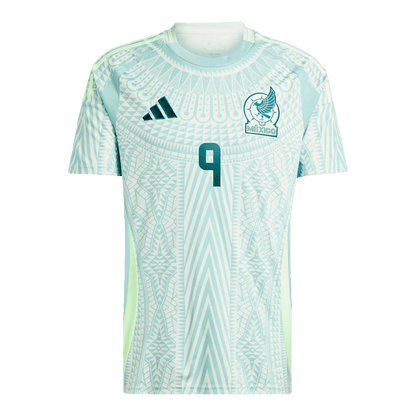 RAUL #9 Mexico Soccer Jersey Away Custom Shirt 2024