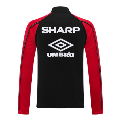 Manchester United Jacket Tracksuit 2025/26 Red&Black