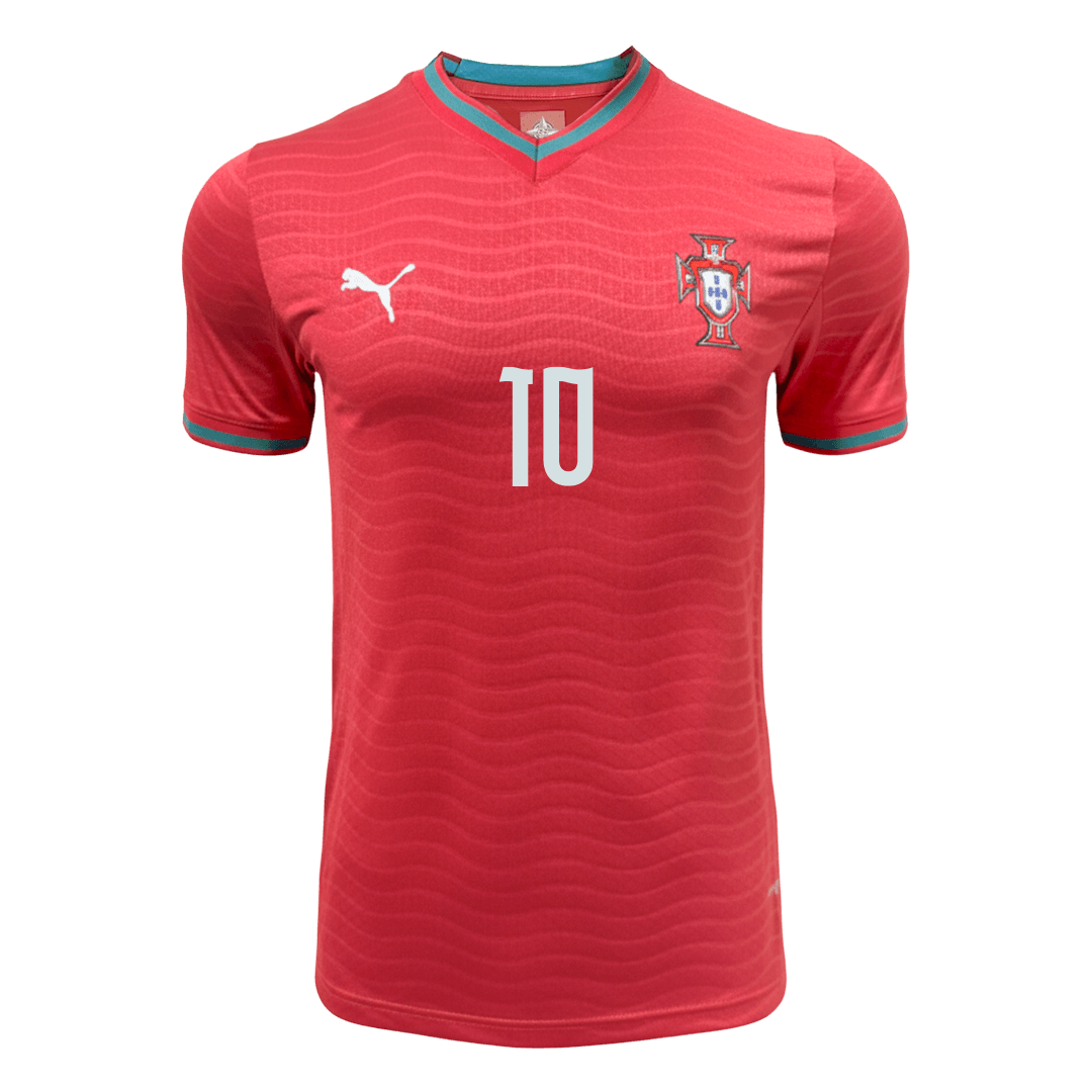 BERNARDO #10 Portugal Home Player Version Jersey World Cup 2026
