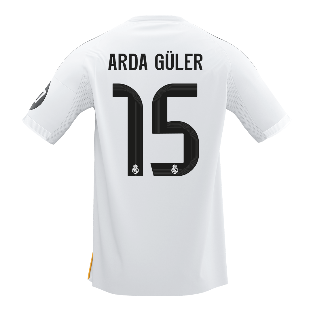 Ρεάλ Μαδρίτης φανέλα Εντός 2025/26 ARDA GÜLER #15 - Premium