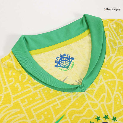 Αυθεντική φανέλα ποδοσφαίρου Jersey Brazil Brazil 2024