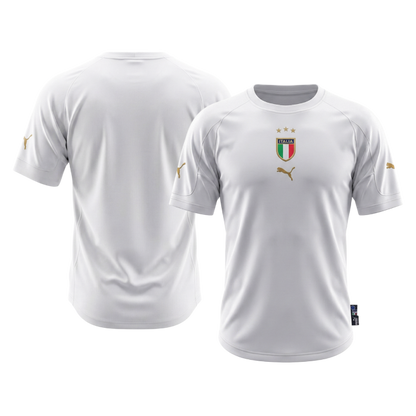 Retro Soccer Jersey Italy Away 2004