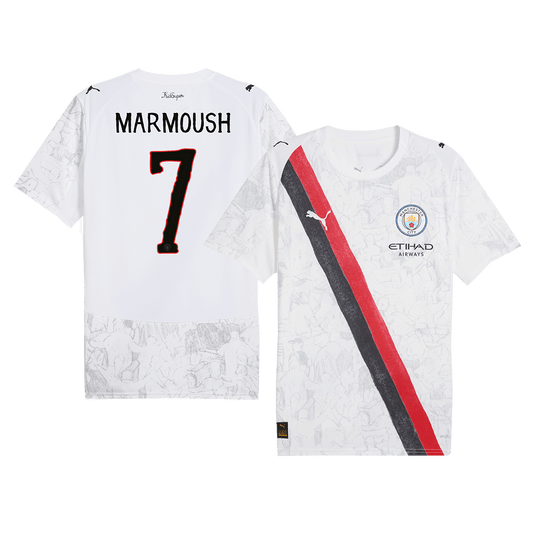 Φανέλα KidSuper Manchester City 2025/26 – Club World Cup με το όνομα MARMOUSH #7