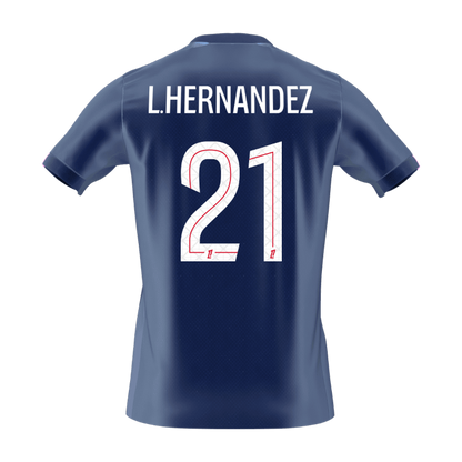 PSG φανέλα Εντός 2025/26 L.HERNANDEZ #21 - Premium