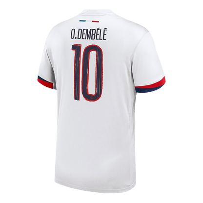 PSG O.DEMBÉLÉ #10 PSG Soccer Jersey Away Custom Shirt 2024/25 - UCL