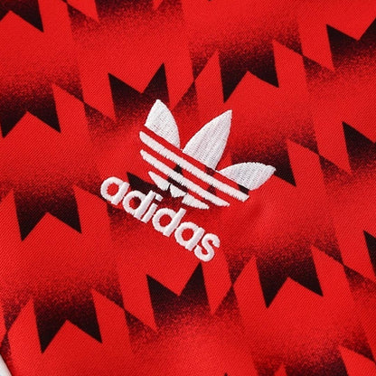 Manchester United Jacket Tracksuit 2025/26 Red&Black