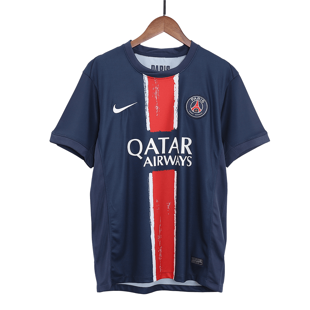 PSG KVARATSKHELIA #7 PSG Soccer Jersey Home Custom Shirt 2024/25 - UCL