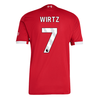 WIRTZ #7 Liverpool Αυθεντική Εντός Έδρας Φανέλα Ποδοσφαίρου 2025/26
