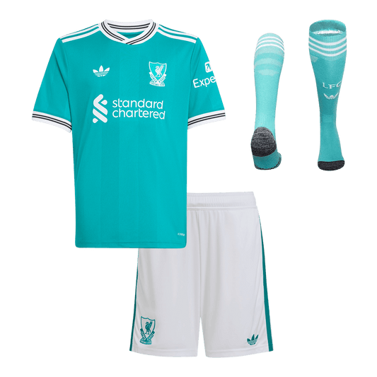 Παιδικές εμφανίσεις ποδοσφαίρου Liverpool Custom Third Away 2025/26