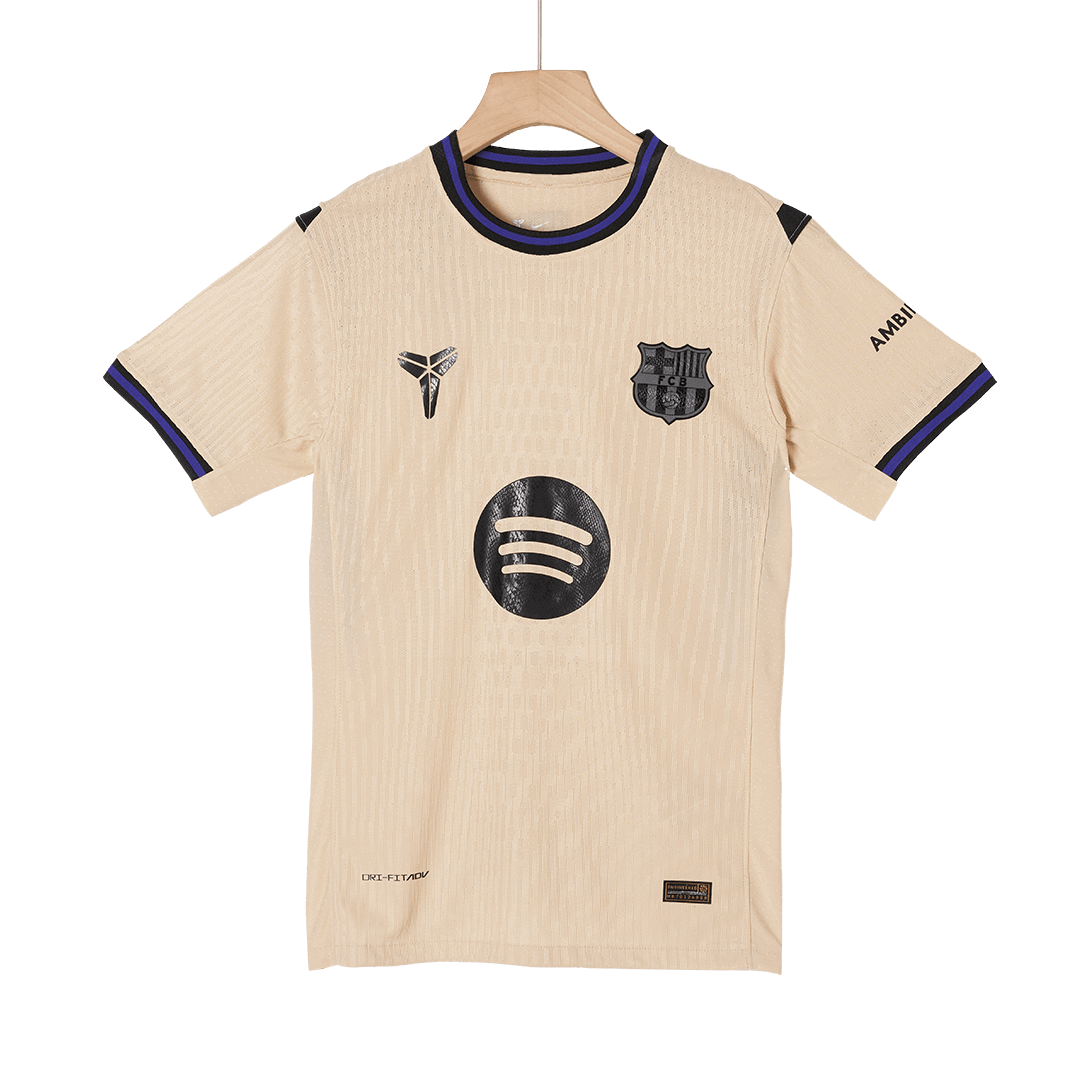 Authentic RAPHINHA #11 Soccer Jersey Barcelona x Kobe Bryant Away Shirt 2025/26 -UCL
