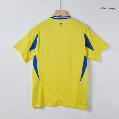 Al Nassr Jersey Custom RONALDO #7 Ποδοσφαιρικό Jersey Home 2024/25