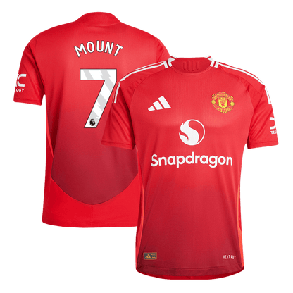 Αυθεντική φανέλα MOUNT #7 Soccer Jersey Manchester United 2024/25
