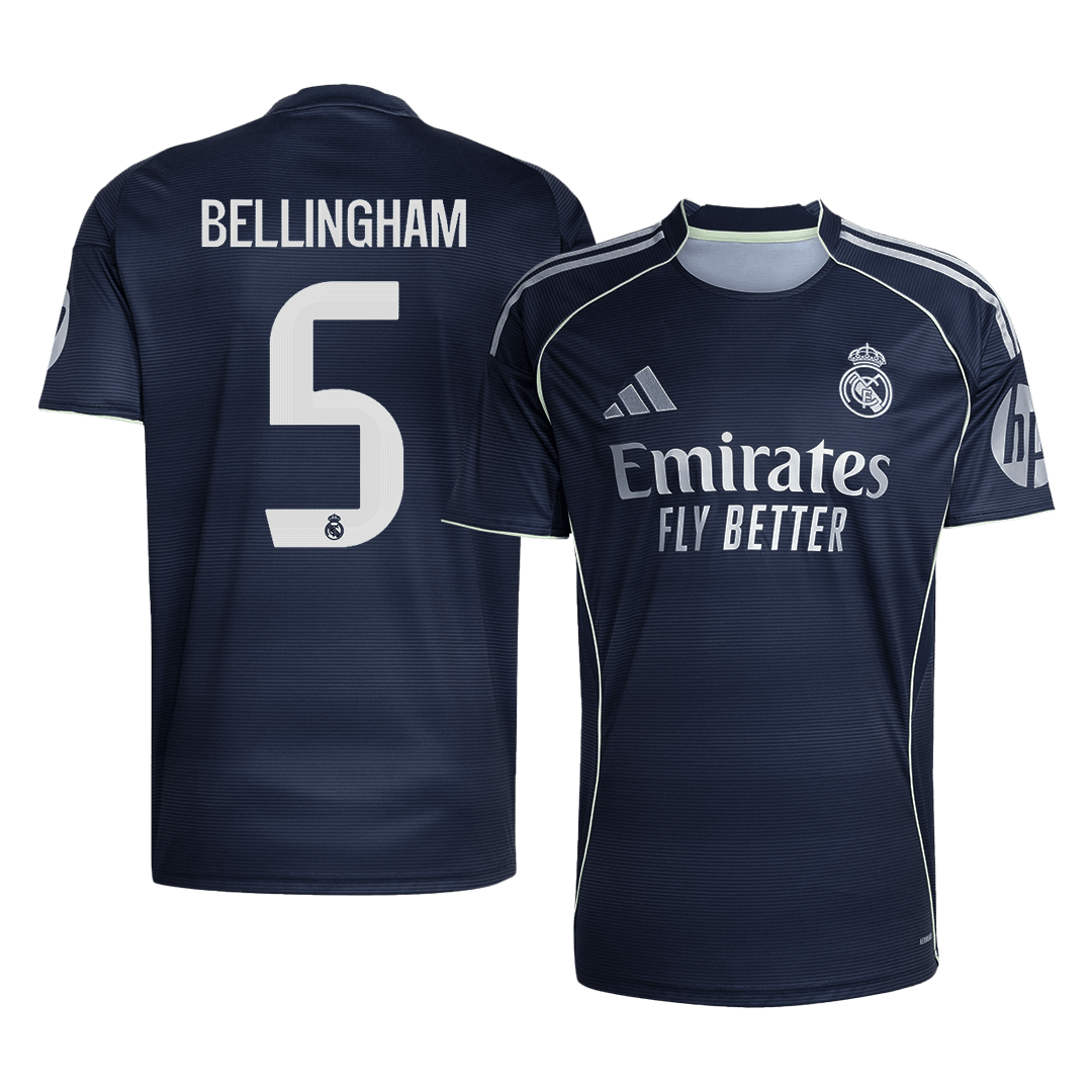 Ρεάλ Μαδρίτης φανέλα Εκτός 2025/26 BELLINGHAM #5 - Premium