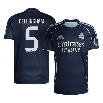 Ρεάλ Μαδρίτης φανέλα Εκτός 2025/26 BELLINGHAM #5 - Premium