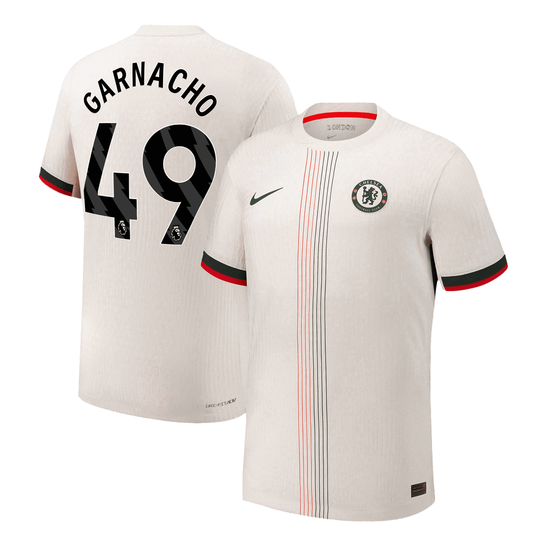Τσέλσι φανέλα Εκτός 2025/26 GARNACHO #49 - Match Version