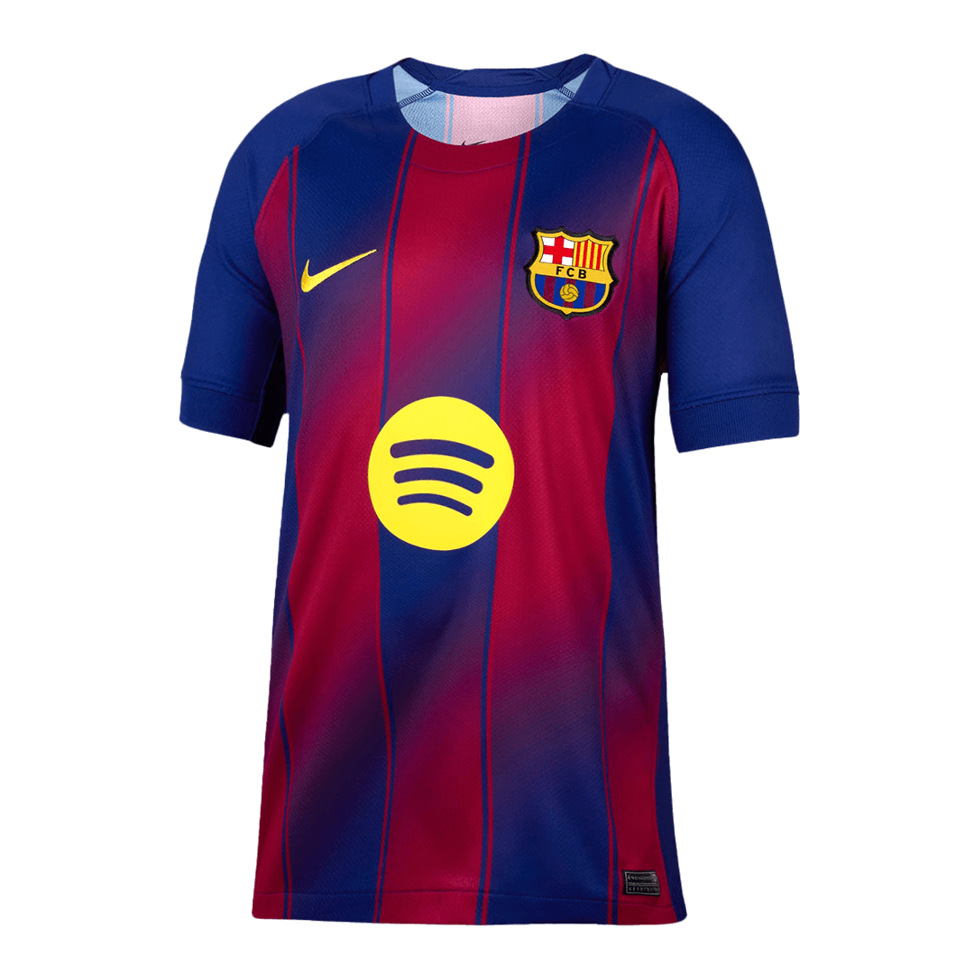 PEDRI #8 Εντός έδρας ποδοσφαιρική φανέλα Barcelona 2025/26 Κόκκινο&Μπλε - UCL