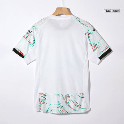 RONALDO #7 Authentic Portugal Away Soccer Jersey 2025 White