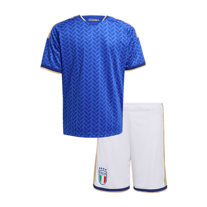 Italy Home Kids Soccer Jerseys Kit World Cup 2026