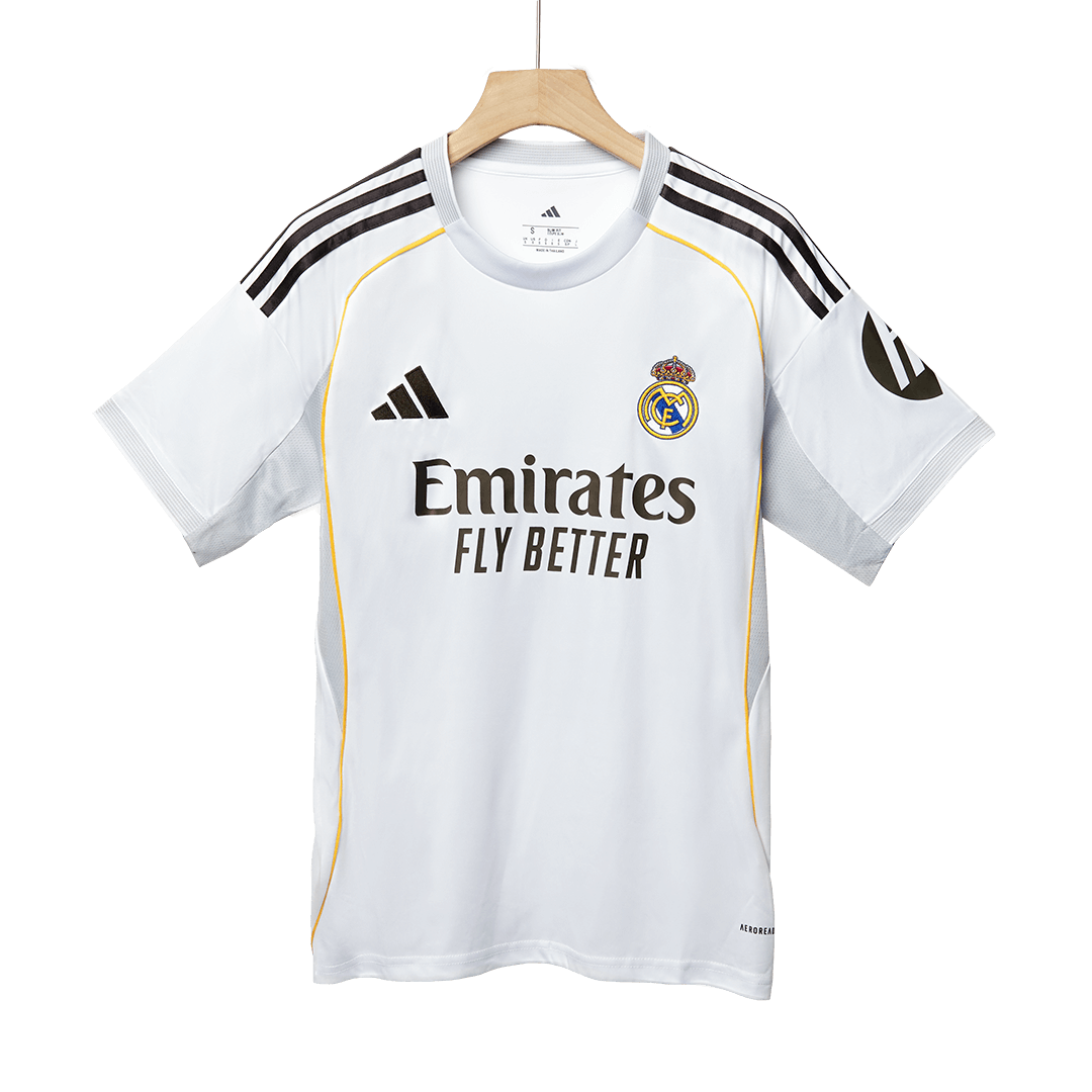 VALVERDE #8 Real Madrid Home Soccer Jersey 2025/26