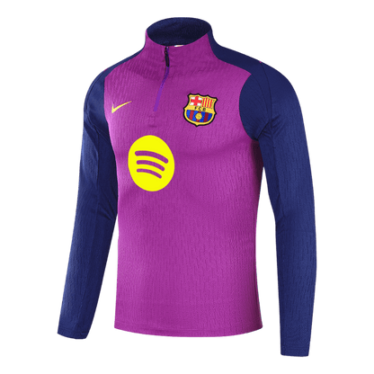 Barcelona 1/4 Zip Tracksuit 2025/26 Purple