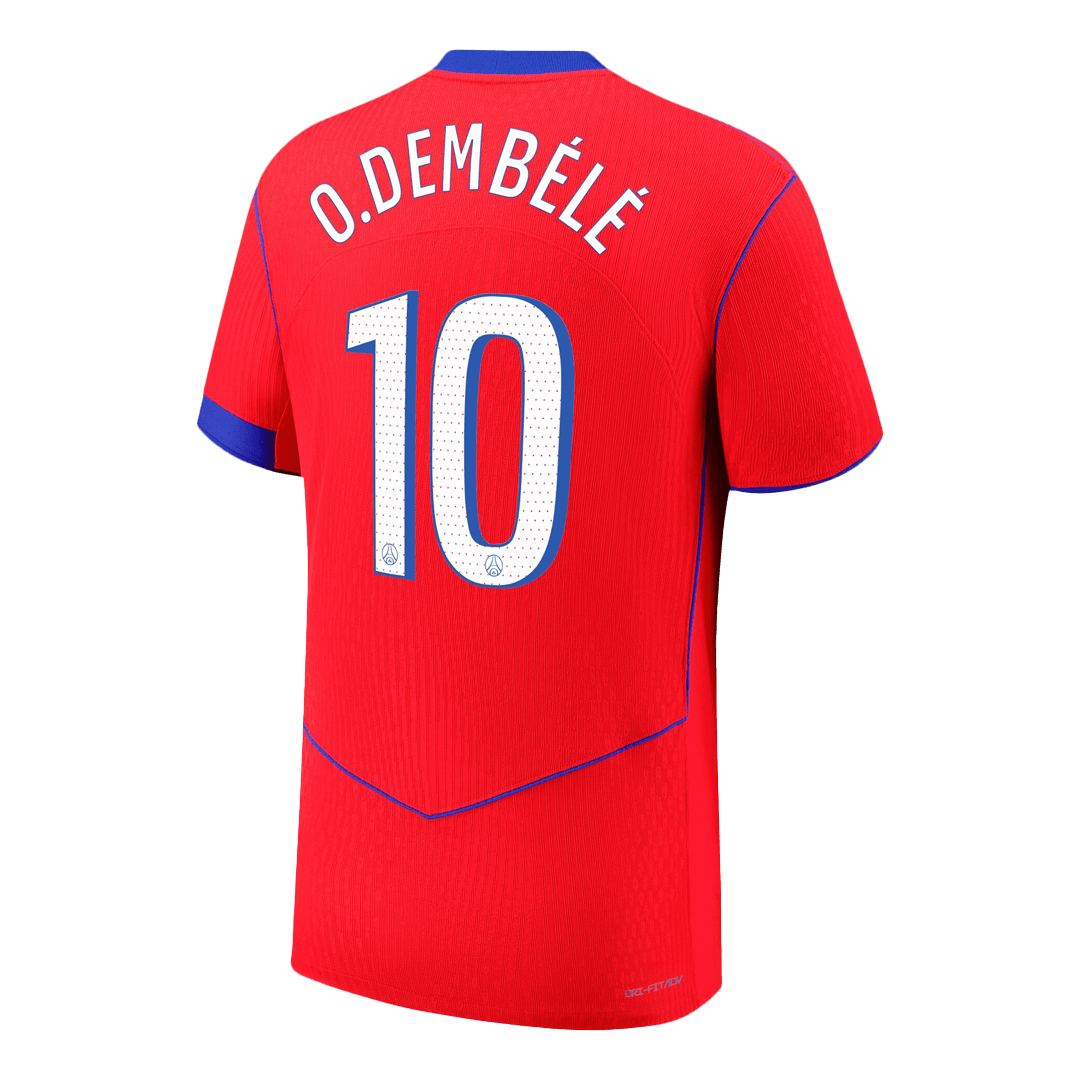 PSG φανέλα 3η φανέλα 2025/26 O.DEMBÉLÉ #10 - Match Version