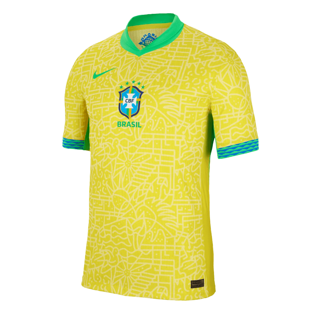 Αυθεντική φανέλα ποδοσφαίρου Jersey Brazil Brazil 2024