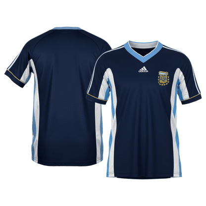 Retro Soccer Jersey Argentina Away 1998