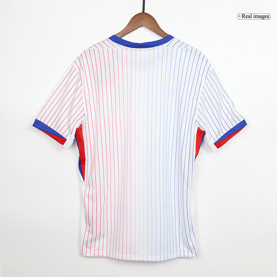 France Away Soccer Jersey Euro