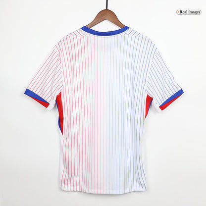 France Away Soccer Jersey Euro