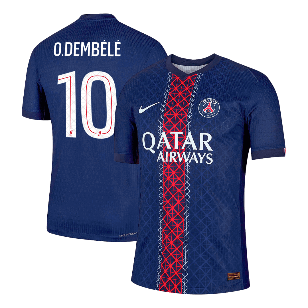 PSG φανέλα Εντός 2025/26 O.DEMBÉLÉ #10 - Match Version