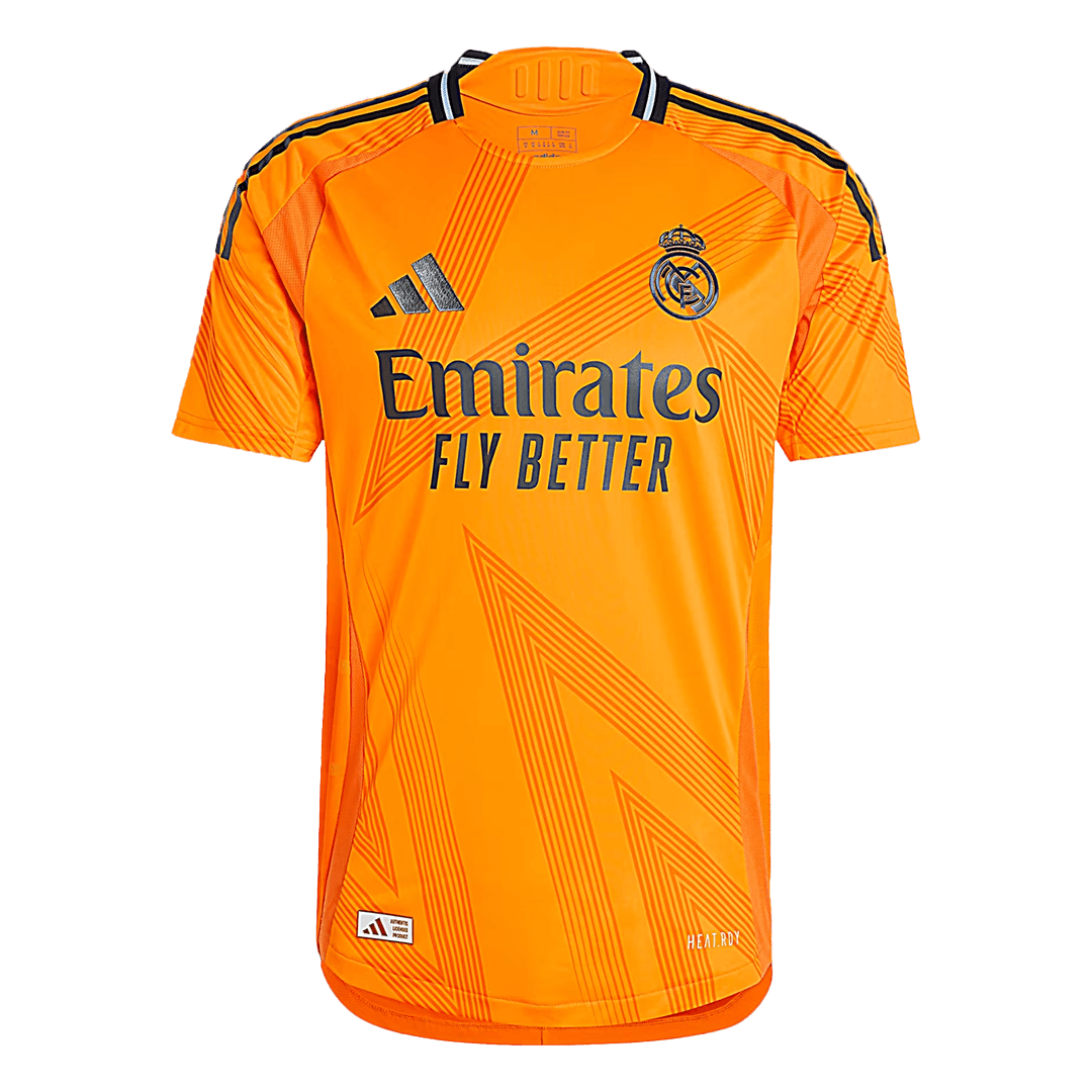Authentic MBAPPE #9 Soccer Jersey Real Madrid Away Shirt 2024/25 Bear Champ Font