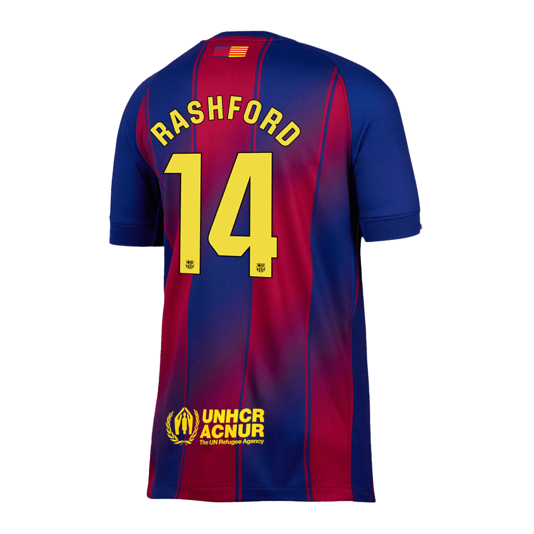 RASHFORD #14 Εντός έδρας ποδοσφαιρική φανέλα της Μπαρτσελόνα 2025/26