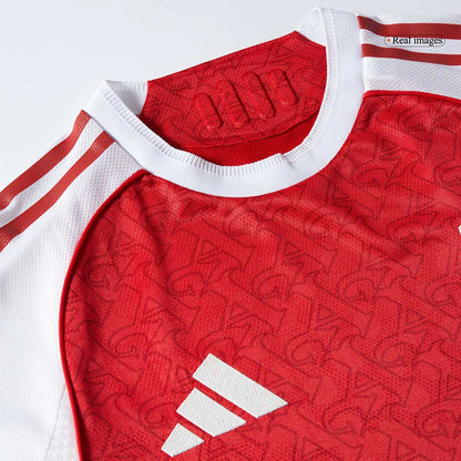 Arsenal Authentic  SALIBA #2 Soccer Jersey 2025/26