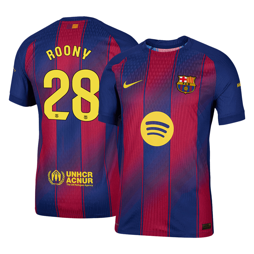Μπαρτσελόνα φανέλα Εντός 2025/26 ROONY #28 - Match Version