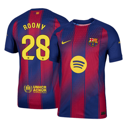 Μπαρτσελόνα φανέλα Εντός 2025/26 ROONY #28 - Match Version