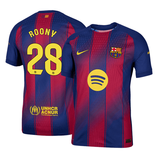 Μπαρτσελόνα φανέλα Εντός 2025/26 ROONY #28 - Match Version