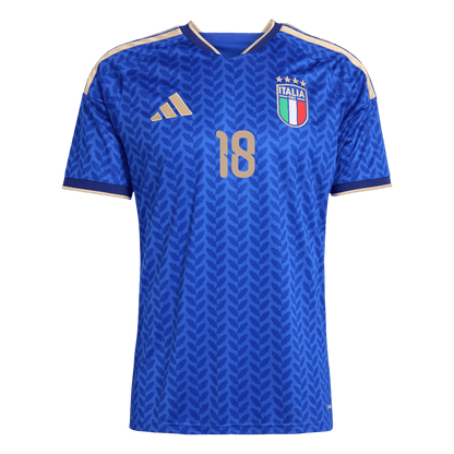 BARELLA #18 Italy Home Soccer Jersey World Cup 2026