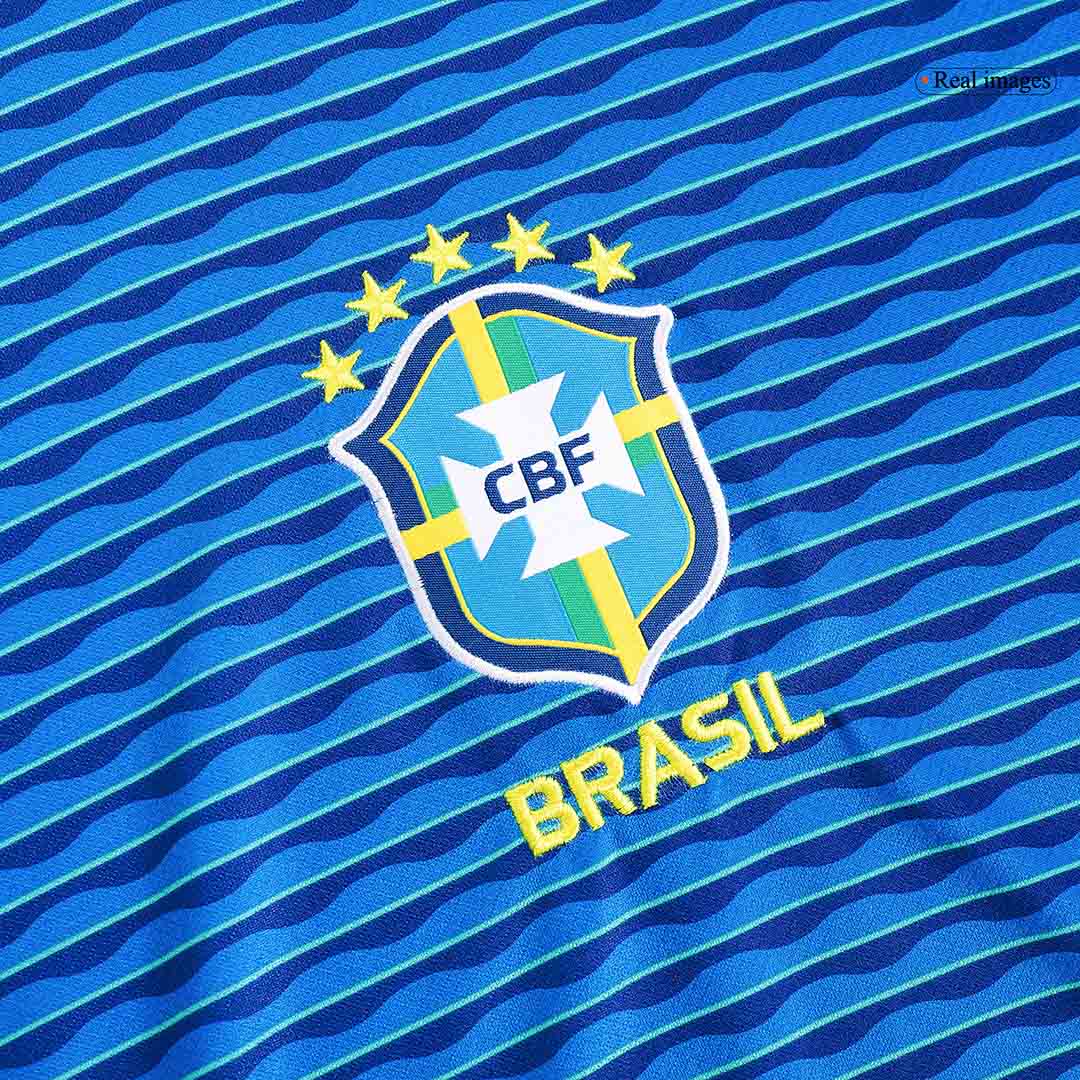 Προσαρμοσμένη φανέλα Brazil Soccer Jersey Away 2024