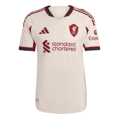 SZOBOSZLAI #8 Liverpool Away Authentic Soccer Jersey 2025/26