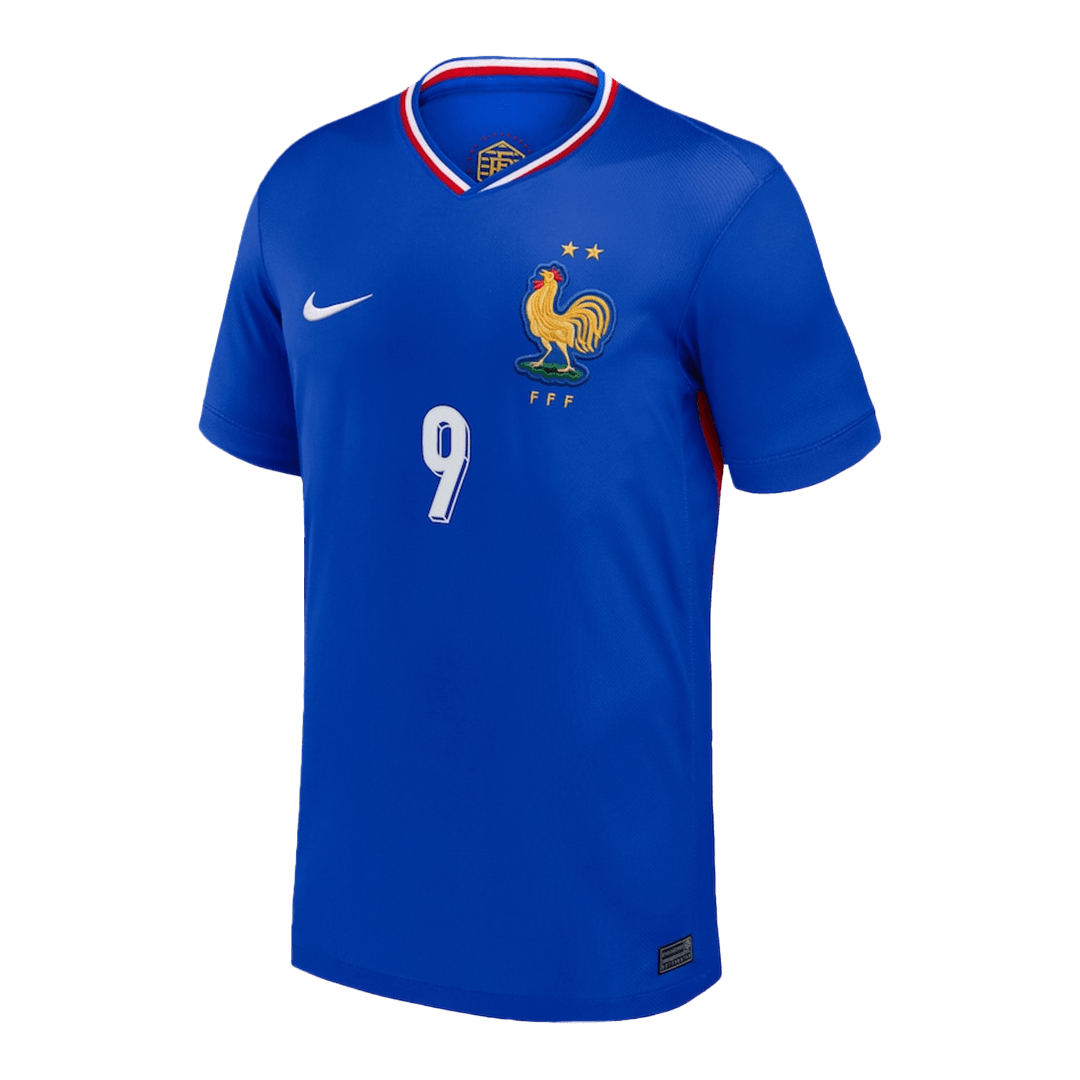 GIROUD #9 Εντός Έδρας Προσαρμοσμένη Φανέλα Ποδοσφαίρου Γαλλίας 2024