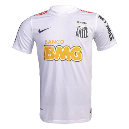 NEYMAR JR #11 Santos FC Retro Jersey Home Soccer Shirt 2012