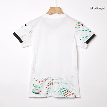 Women's Portugal Away Soccer Jersey 2025 White