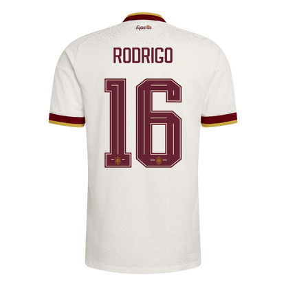 Ισπανία φανέλα Εκτός Παγκόσμιο Κύπελλο 2026 RODRIGO #16 - Match Version